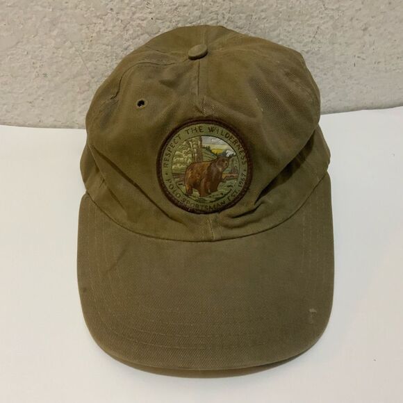 Polo Ralph Lauren Other - Vintage 90’s Polo Sportsman Hunting Grizzly Bear Patch cap